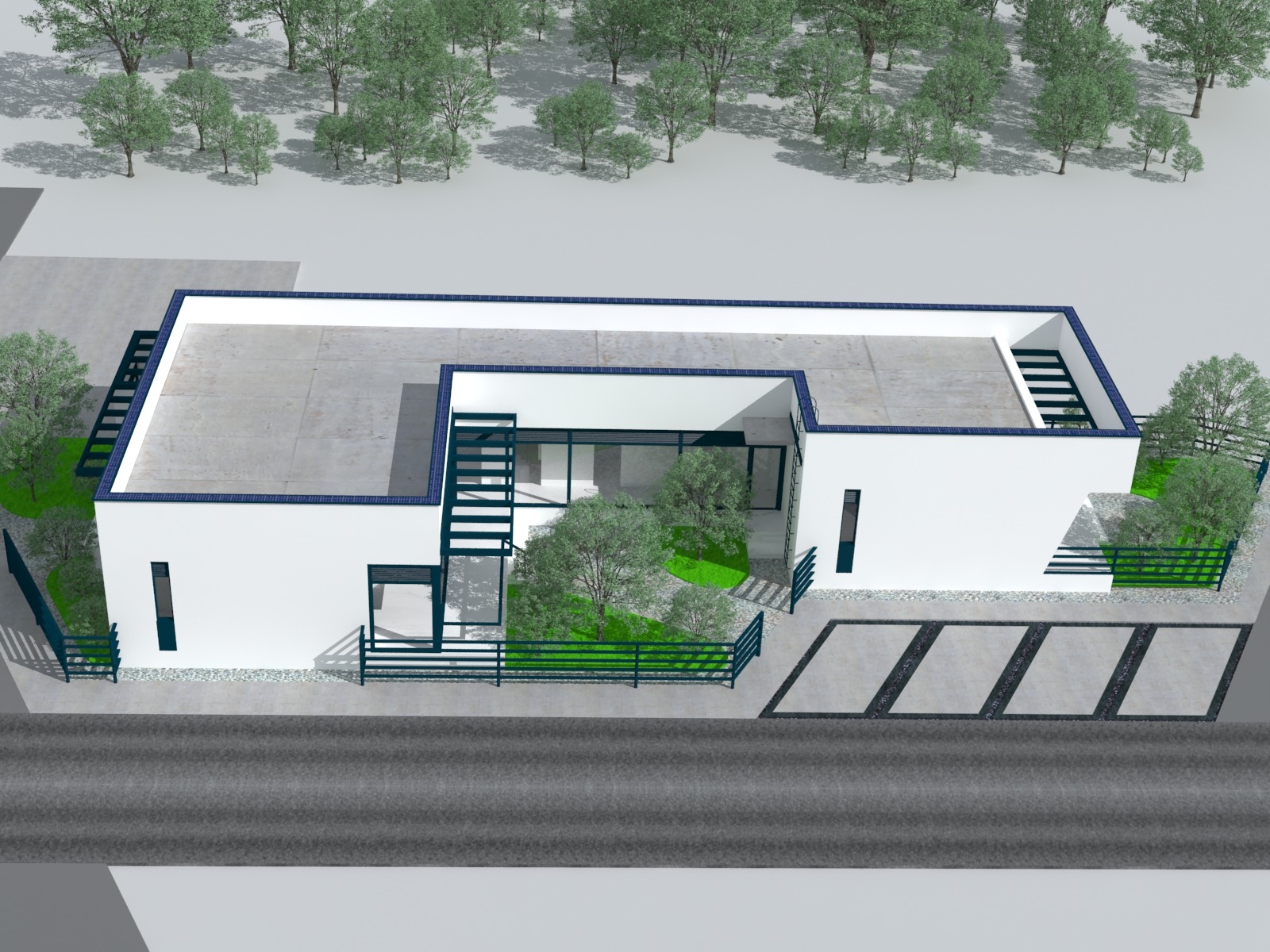 QH2042中式仿古二层带阳台农村自建别墅施工设计图房子图纸二层新款别墅 - 青禾乡墅科技