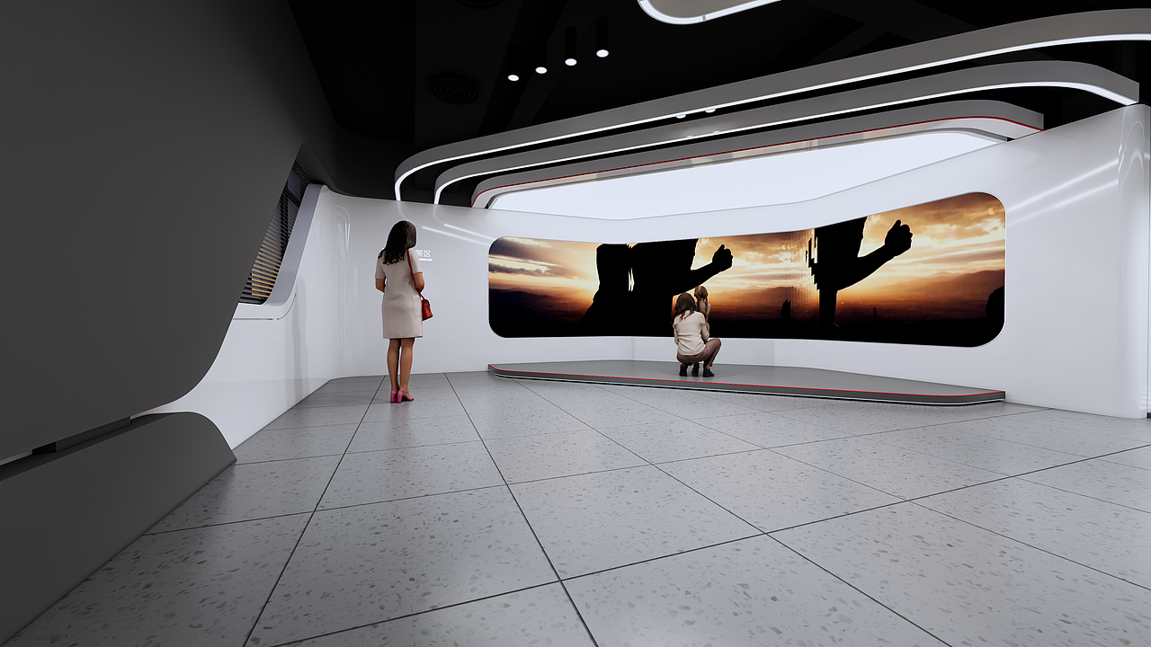 工商银行展厅设计（图ZMjg4NzgyNzUy） - 展陈设计 - 站酷设计师图绘立方原创素材 - 站酷ZCOOL