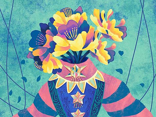 插画习作 — 欢乐马戏团(局部)