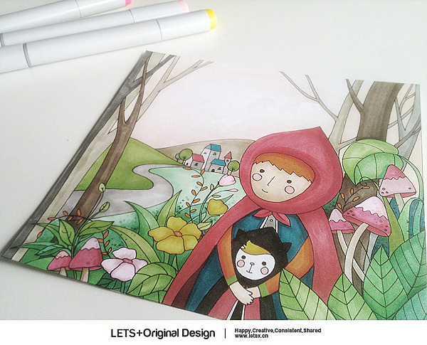 letsplus手绘插画第二弹(图ZMzQwNjkwOA==) - 商业插画 - 站酷设计师童壮壮weiiew原创素材 - 站酷ZCOOL