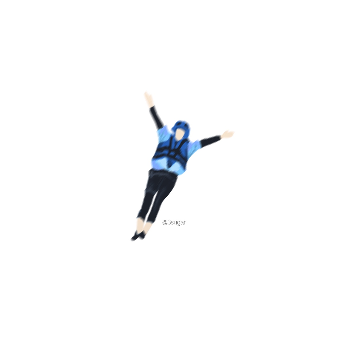 运动中的小人儿