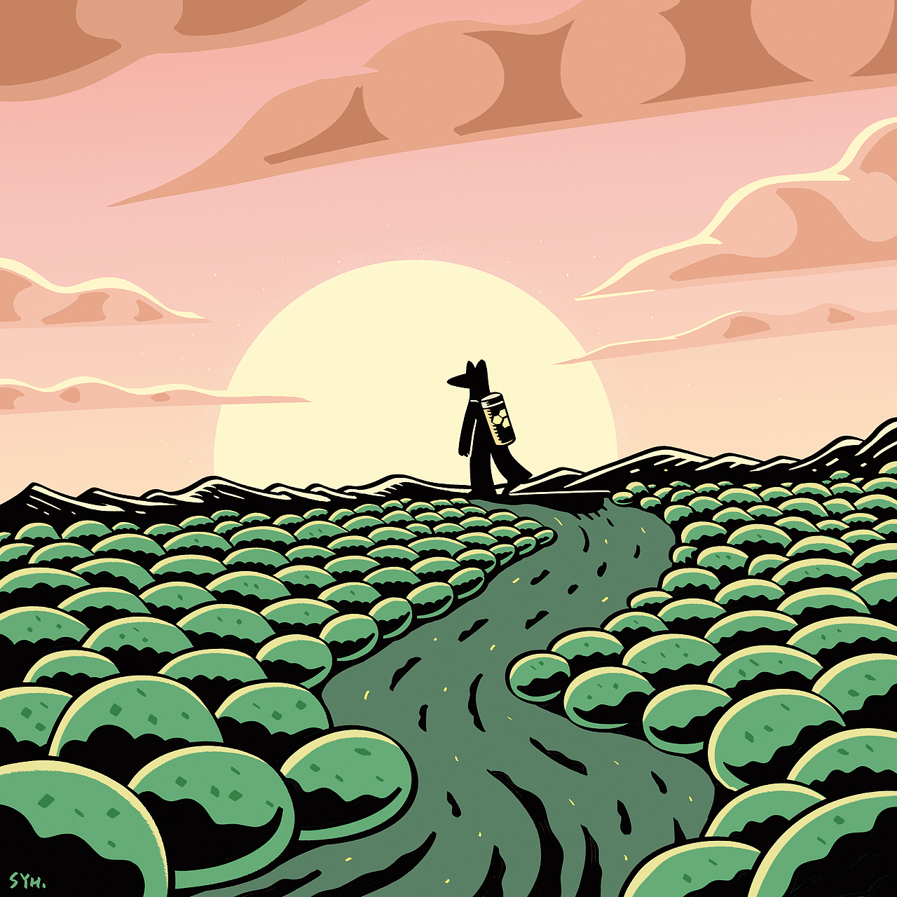 《银河无宿人》系列插画集 第二波（图ZMjUxNjA3Njk2） - 绘本 - 站酷设计师孙愚火原创素材 - 站酷ZCOOL