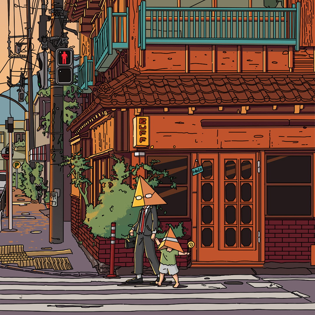 父亲节/MANBUFF插画