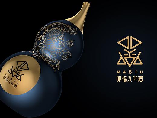 卯福九阡酒包装样图