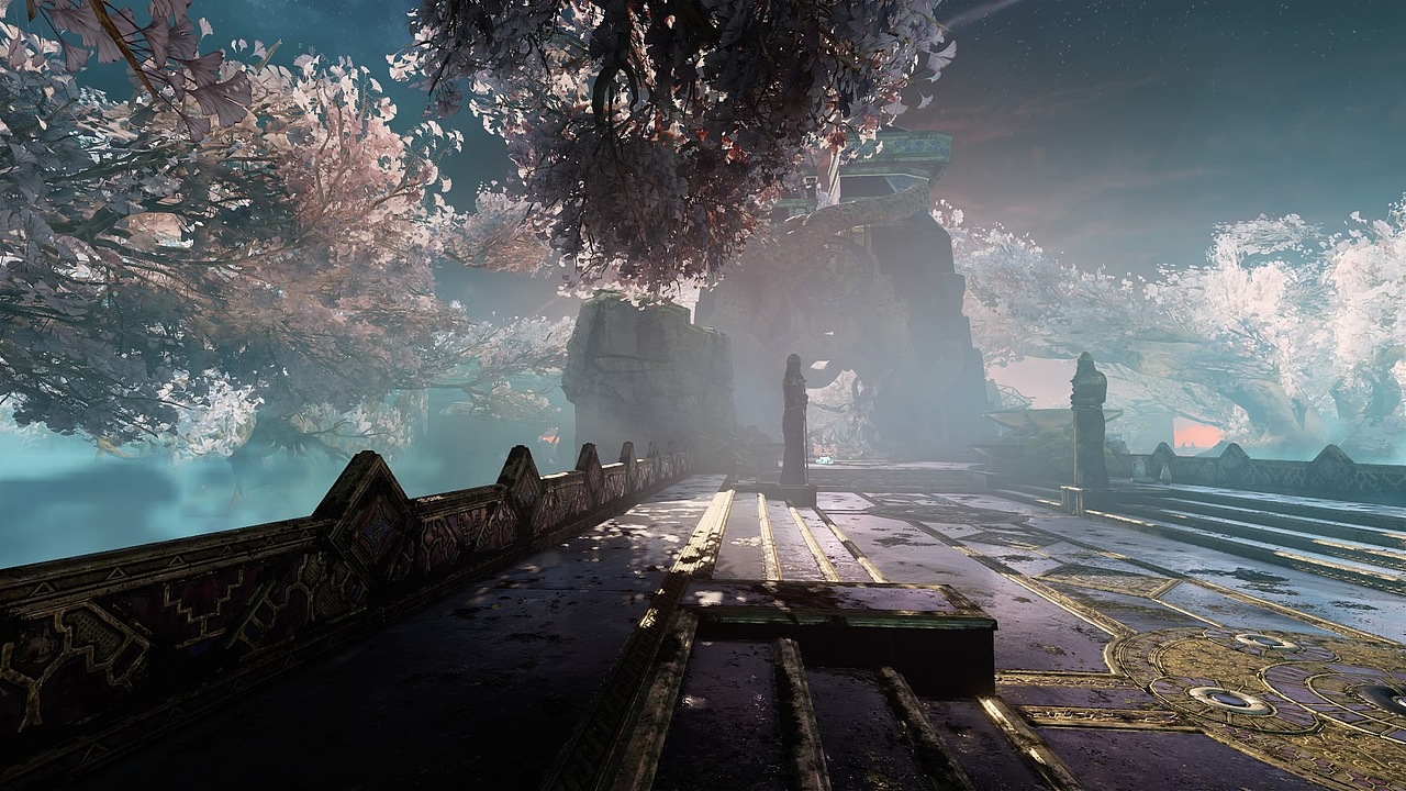 战神4风景拍摄照片