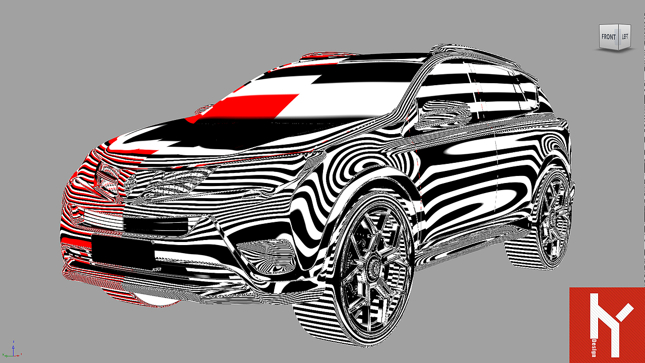 丰田RAV4 海耀(HY)学员作品 数模分享 !