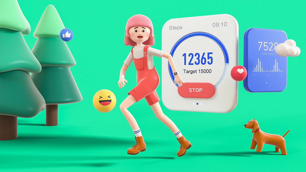 C4D人物习作_Vol.1（图ZMjQ3NDkzMDky） - 人物/生物 - 站酷设计师shanshan_ya原创素材 - 站酷ZCOOL