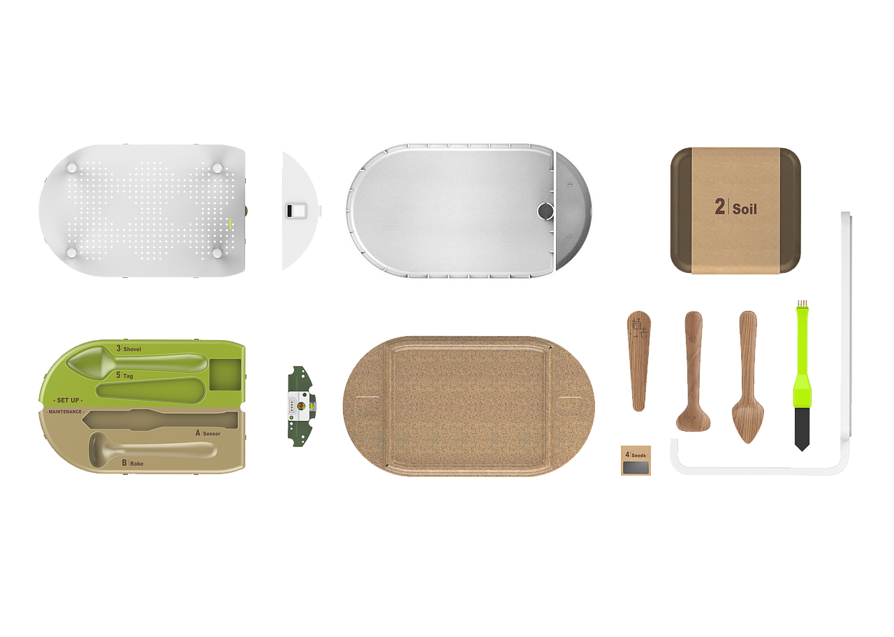 工业设计-懒人室内种植-植去
