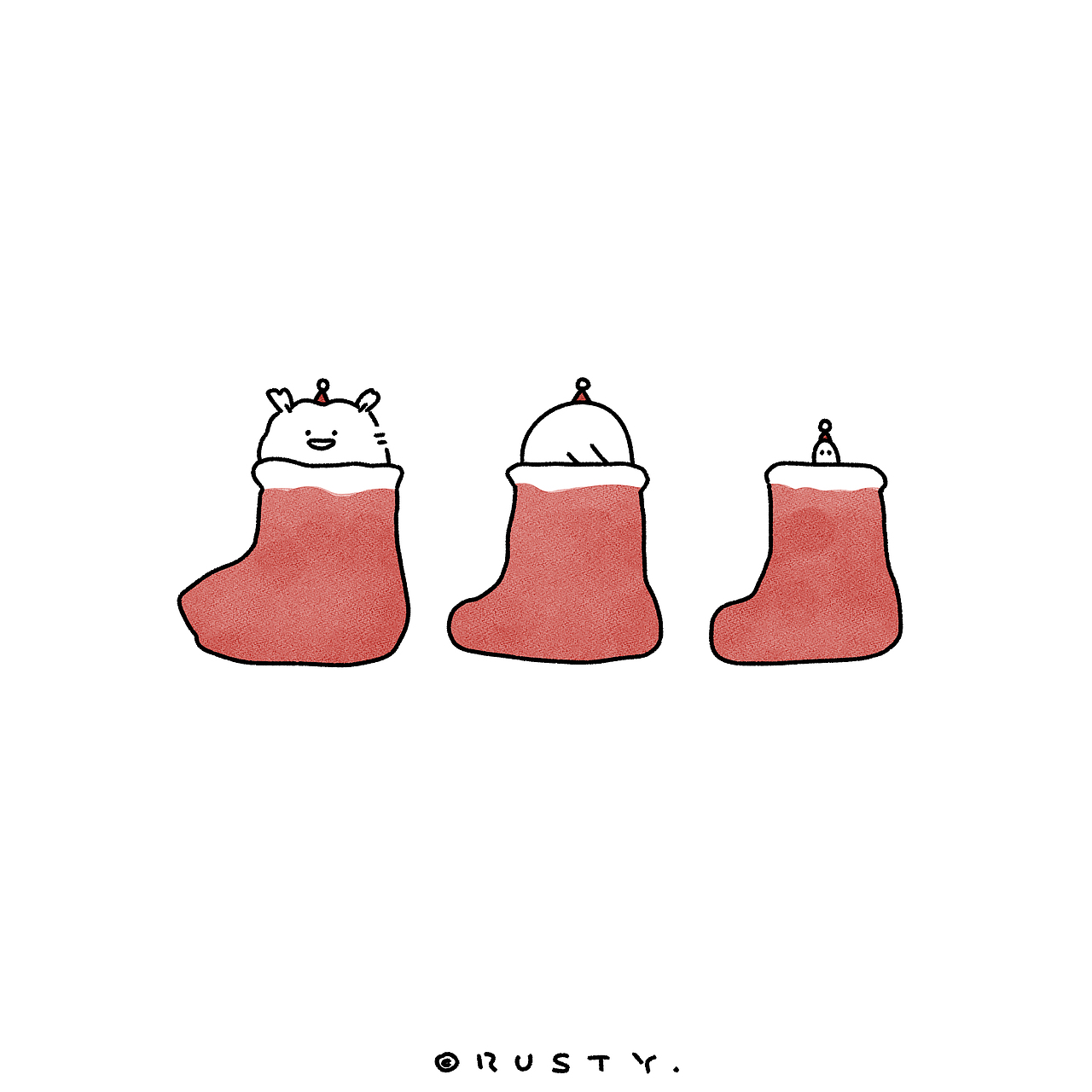 2019圣诞节（图ZMTkwNzMzMjQ0） - 创作习作 - 站酷设计师生锈钉Rusty原创素材 - 站酷ZCOOL