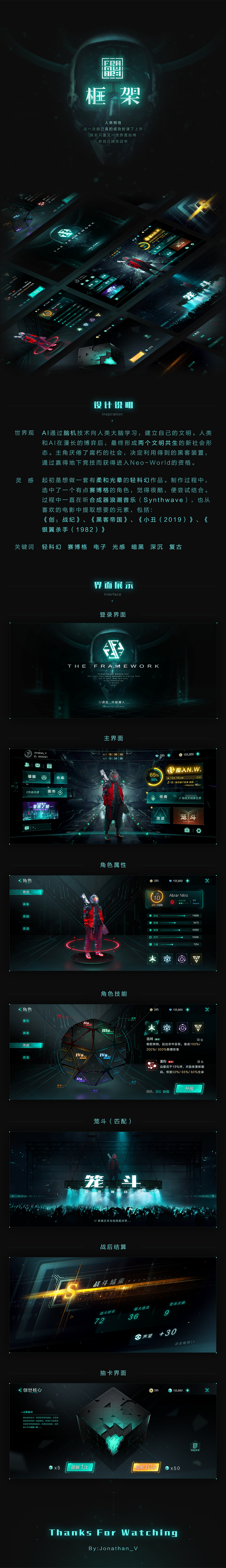 GUI习作 -《框架》（图ZMjEwMzMyODE2） - 游戏UI - 站酷设计师星澈_jonathan原创素材 - 站酷ZCOOL