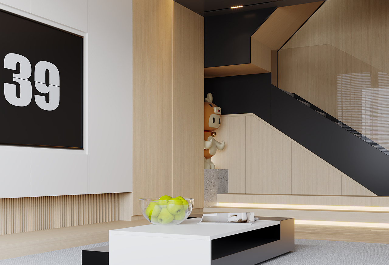 现代公寓-CR渲染