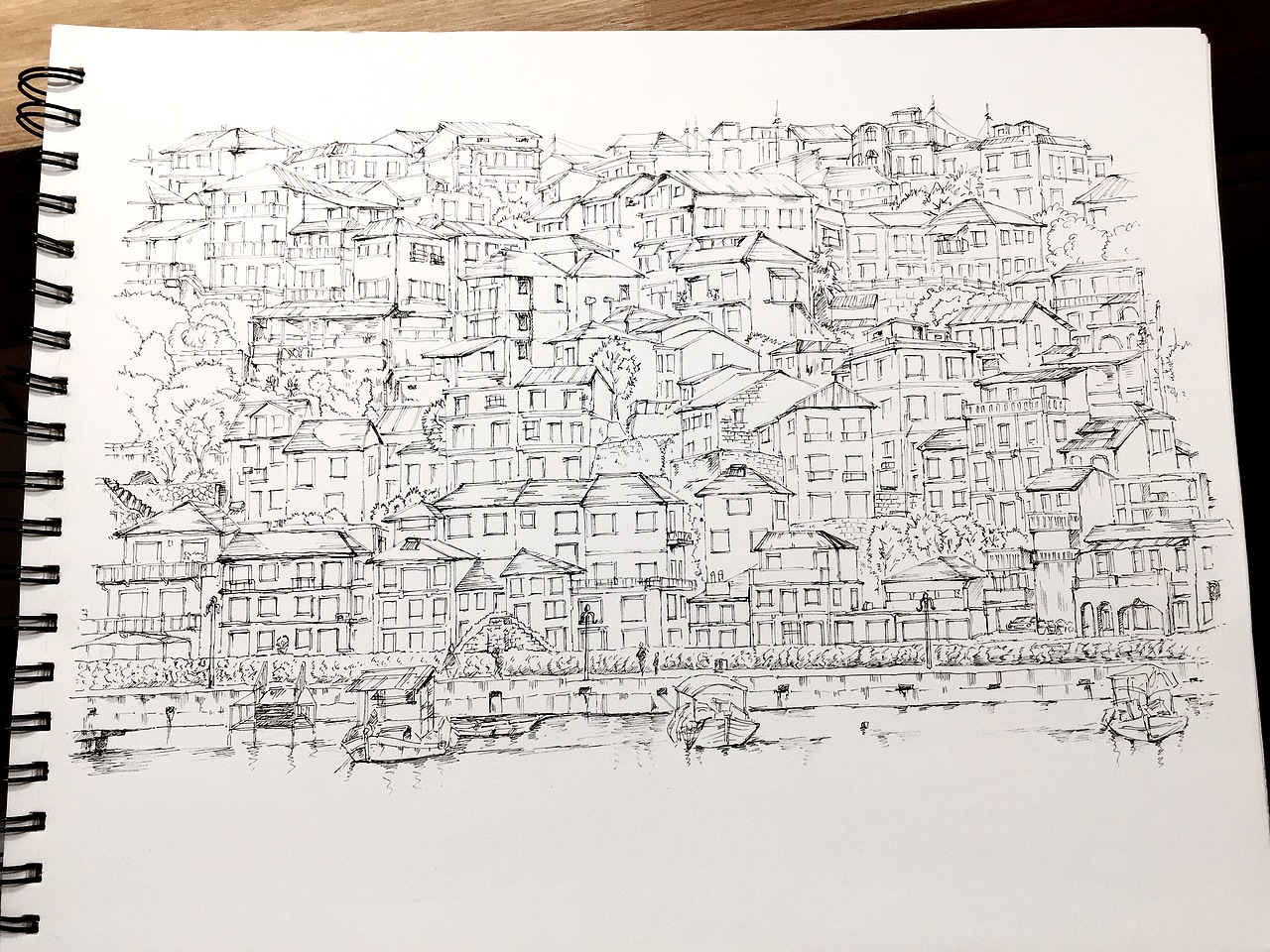 钢笔马克笔练习（图ZMTc5ODMwMTk2） - 创作习作 - 站酷设计师旗开得盛原创素材 - 站酷ZCOOL