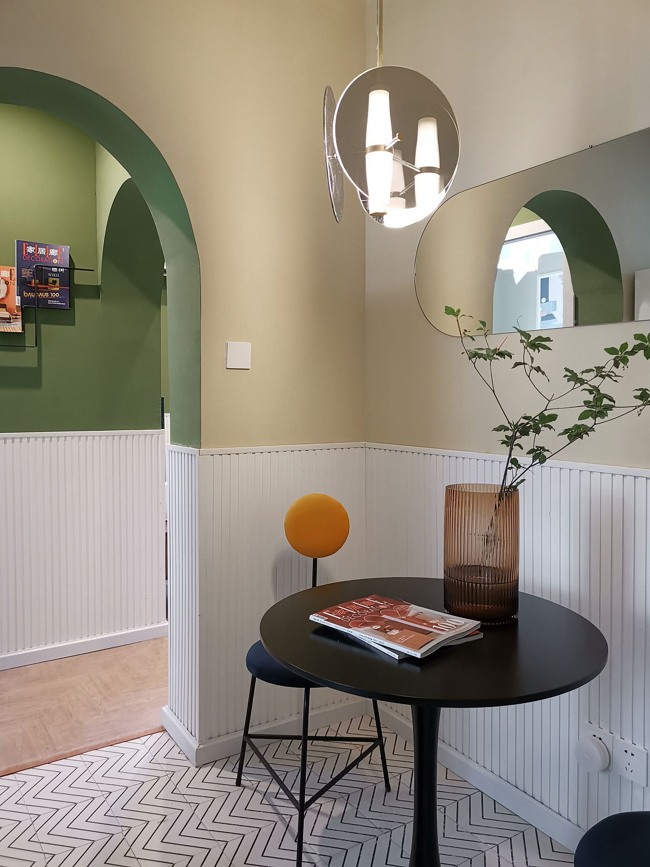 大地色+牛油果色，高级色拯救老破小（图ZMTYzMjg1OTI4） - 家装设计 - 站酷设计师Bocean波形设计原创素材 - 站酷ZCOOL