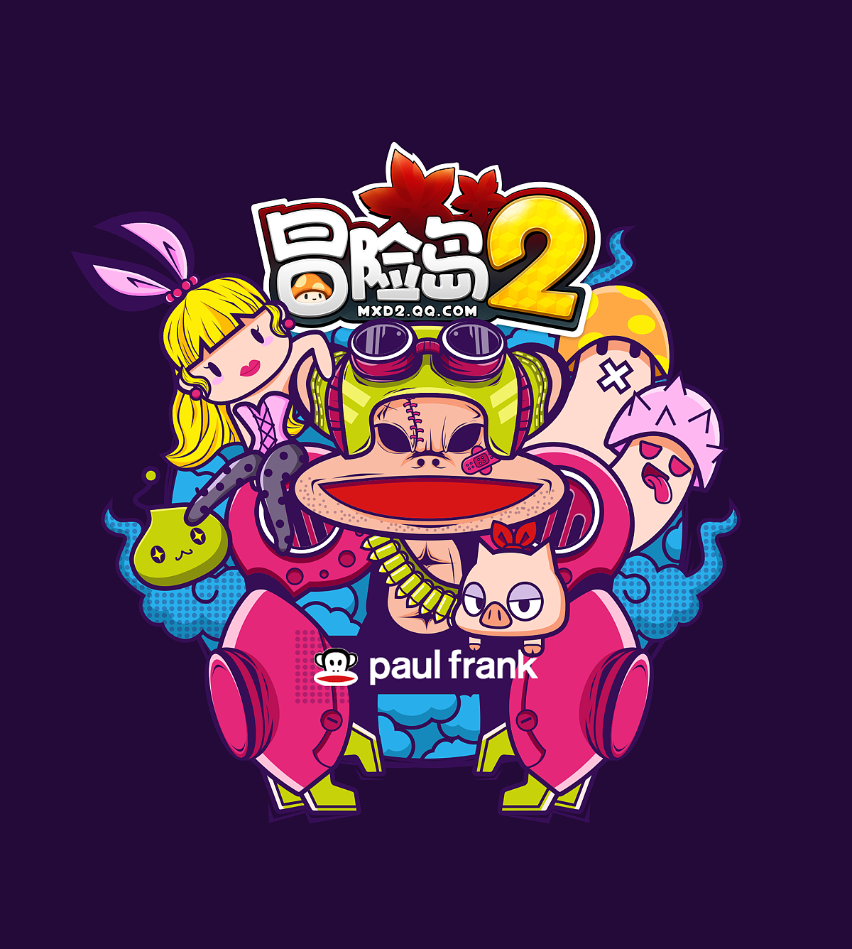 牛X的冒险（图ZNzgwMTYxNDQ=） - 商业插画 - 站酷设计师唐炒栗子原创素材 - 站酷ZCOOL