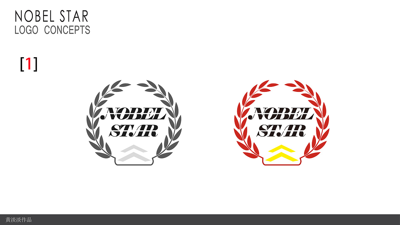 Nobel star Logo提案设计（图ZOTkwODg4ODA=） - Logo - 站酷设计师黄淡淡淡原创素材 - 站酷ZCOOL