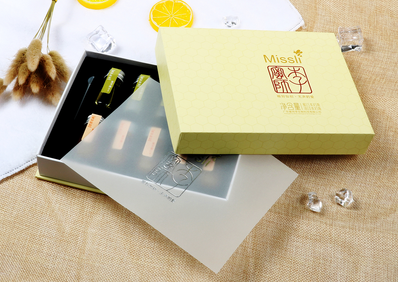 一款蜜油的摄影到宣传页面制作