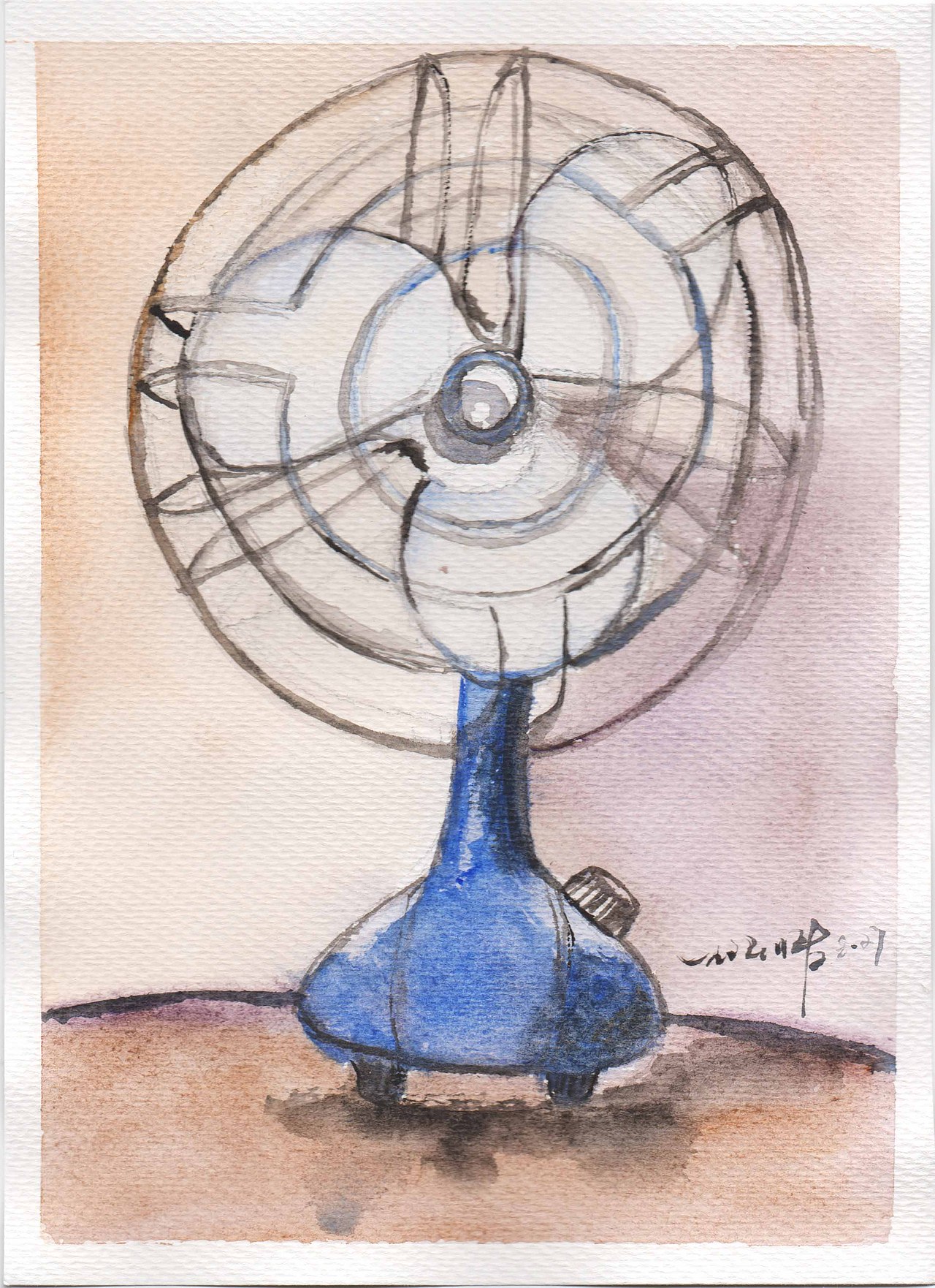 手绘水彩老物件