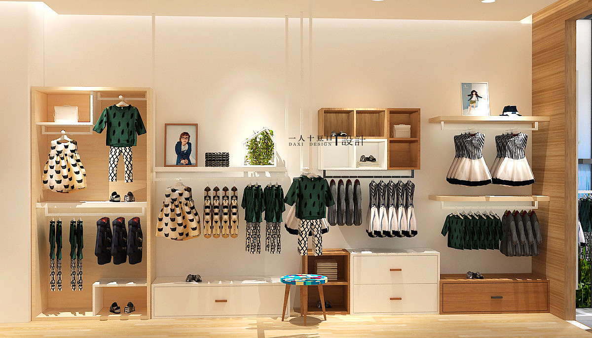 早期作品-商业空间-童装店面（图ZMTMxNDI2NDUy） - 家装设计 - 站酷设计师一人十豆口原创素材 - 站酷ZCOOL