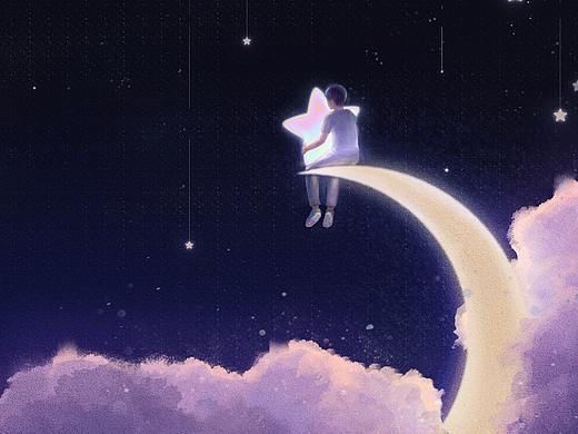 坐月摘星子