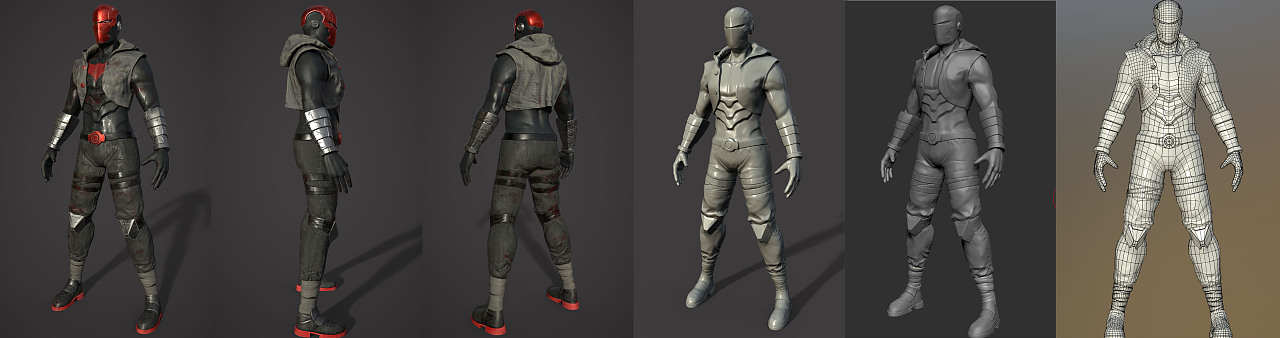 2019作品DC漫画角色红头巾Red Hood