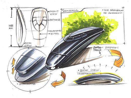 工业设计手绘_THE SPAKER