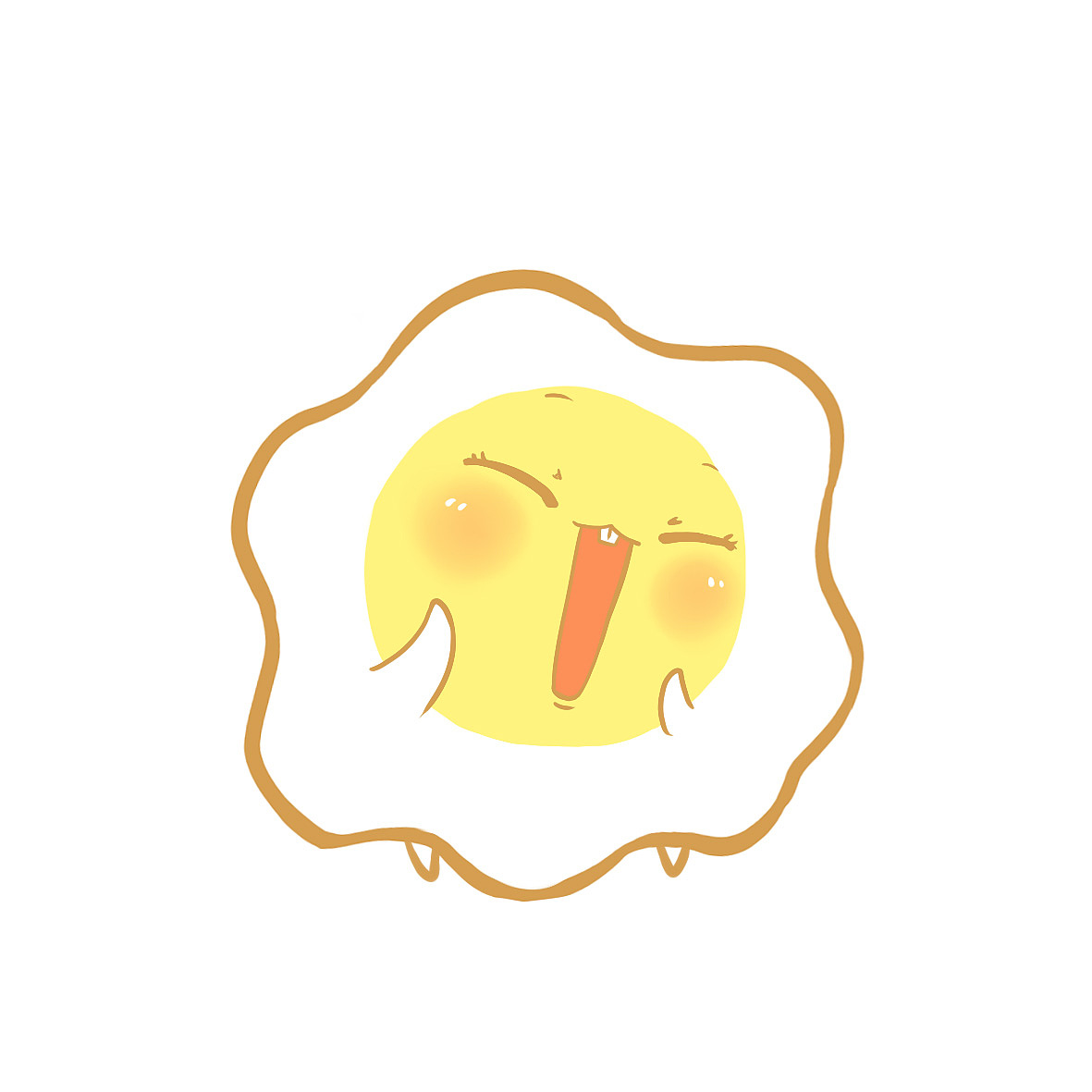 小蛋黄系列表情第1弹