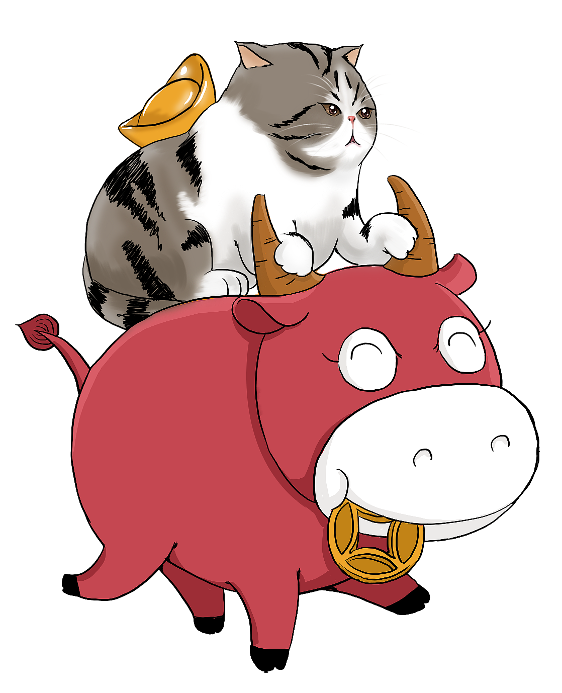 貓咪插畫(huà)（圖ZMjM2OTY1ODA4） - 商業(yè)插畫(huà) - 站酷設(shè)計(jì)師醬油好喲原創(chuàng)素材 - 站酷ZCOOL