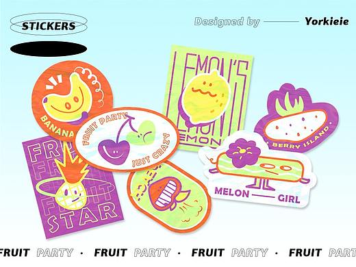 FRUIT PARTY / 插画设计