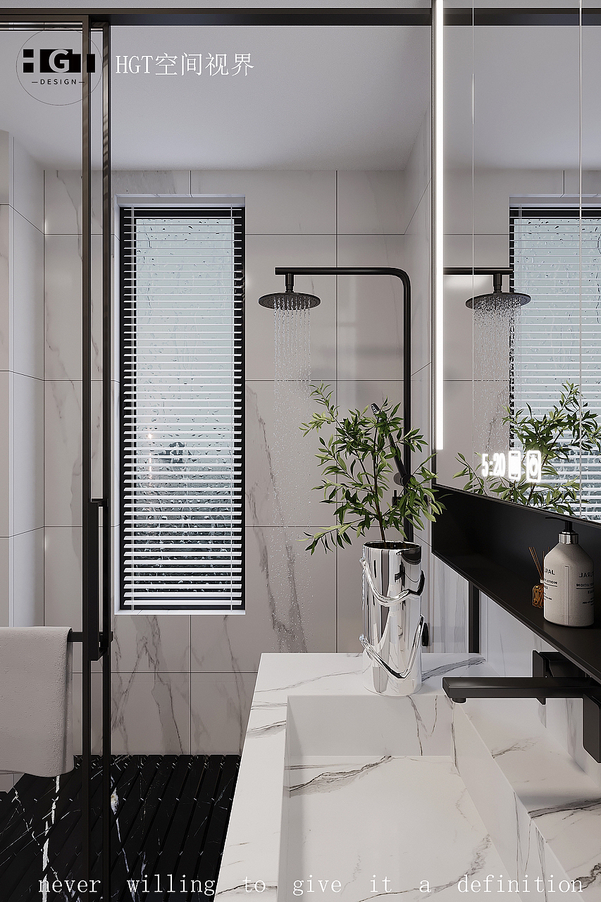 性冷淡风❤高级感满满的黑白灰❤效果图