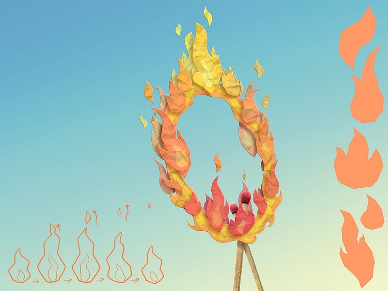 动画广告 美术设计 | 过山车篇