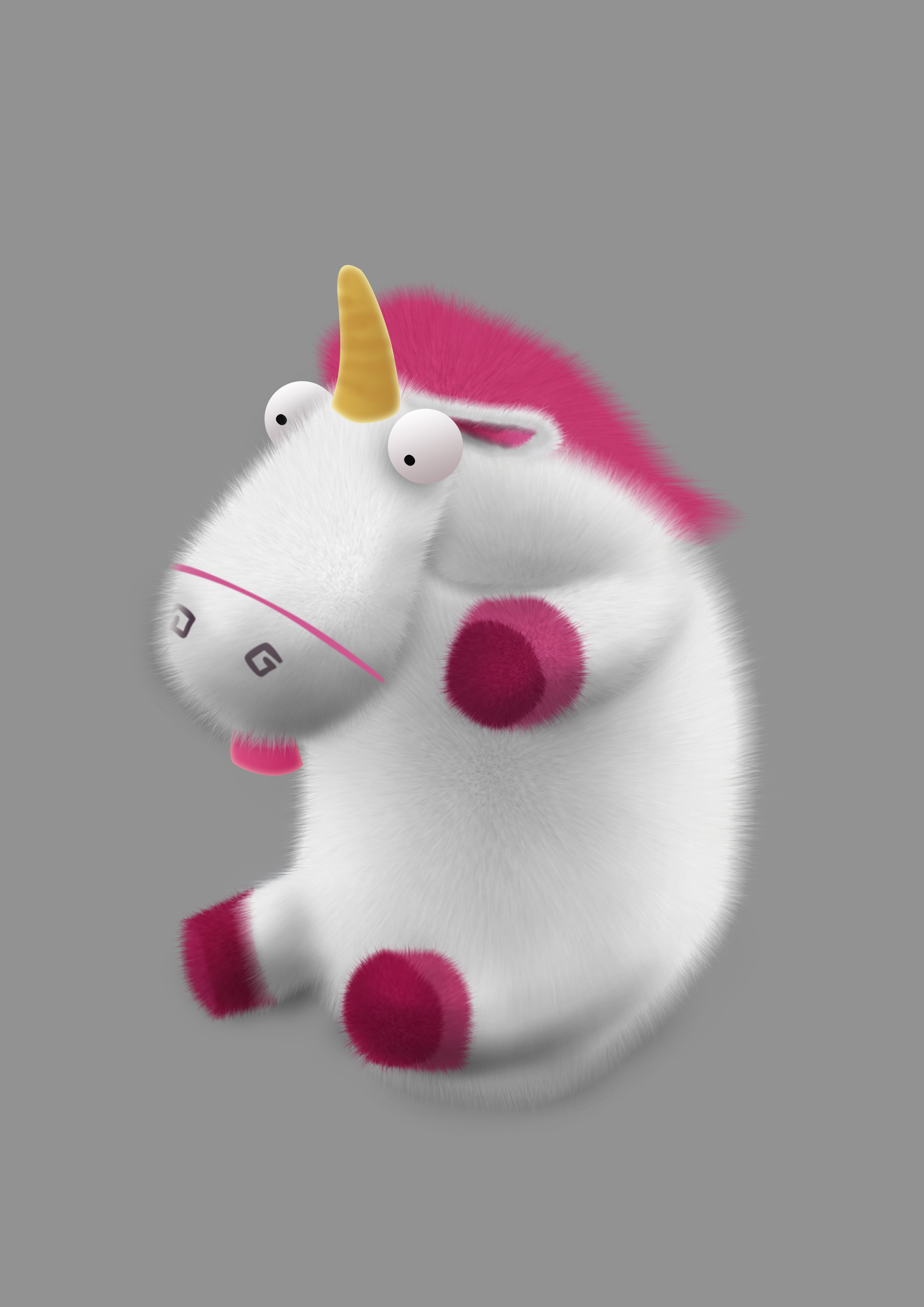 卑鄙的我里面的独角兽|动漫|单幅漫画|诺爱儿 - 原创作品 - 站酷