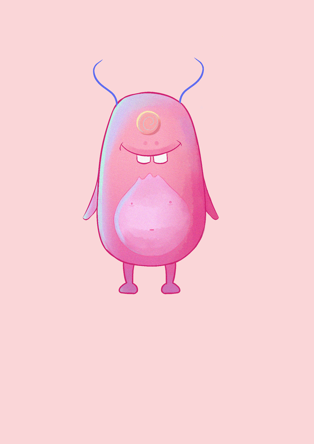 粉色的小怪兽长沙|设计爱好者