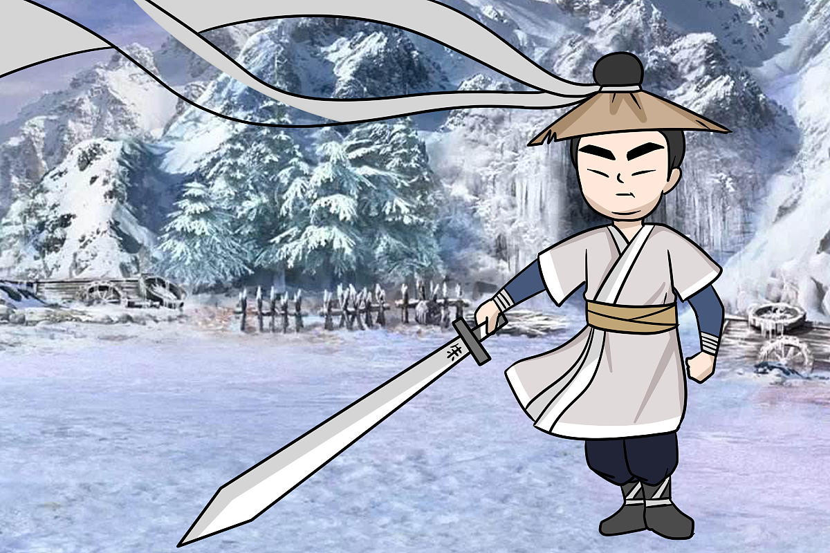 卡通版武侠形象