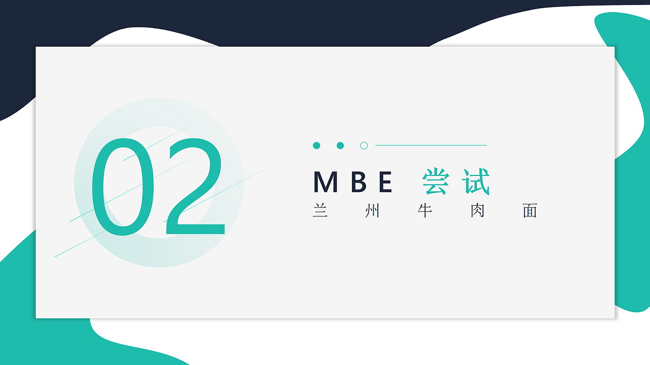 MBE图标设计——兰州牛肉面