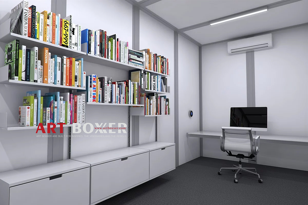 2020集装箱办公室创意设计方案/集装箱展厅_上海集装客