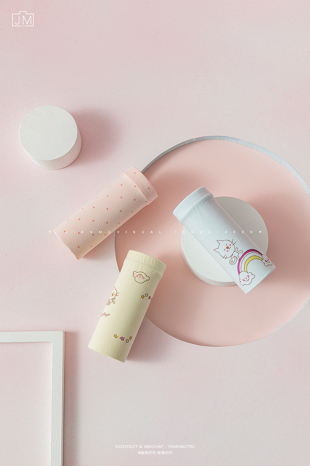 儿童内裤摄影丨简木视觉 × 女童内衣少女文胸 产品拍摄