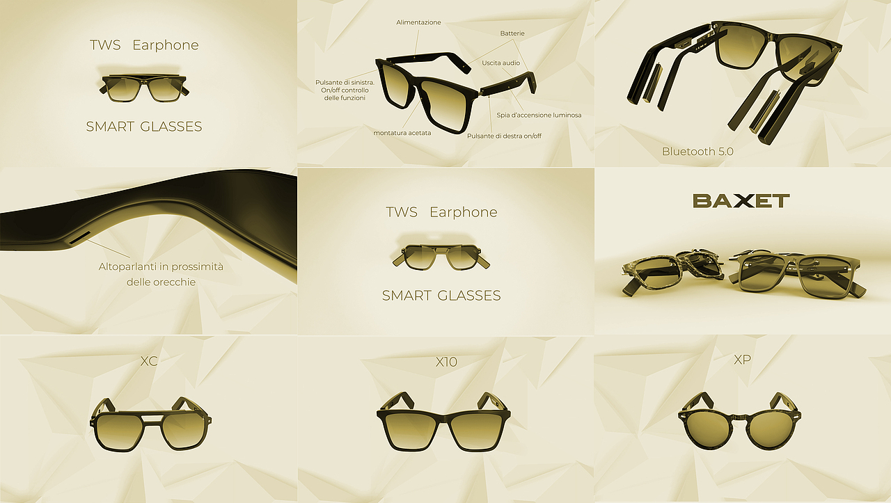 《智能眼镜(三维)》- 暴克斯文化