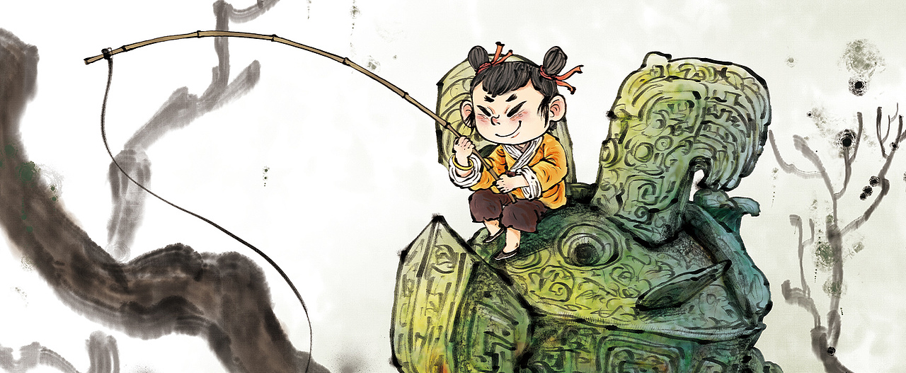 可爱的鸮尊（图ZMjk0MjI3NDgw） - 绘本 - 站酷设计师尤里李志关原创素材 - 站酷ZCOOL