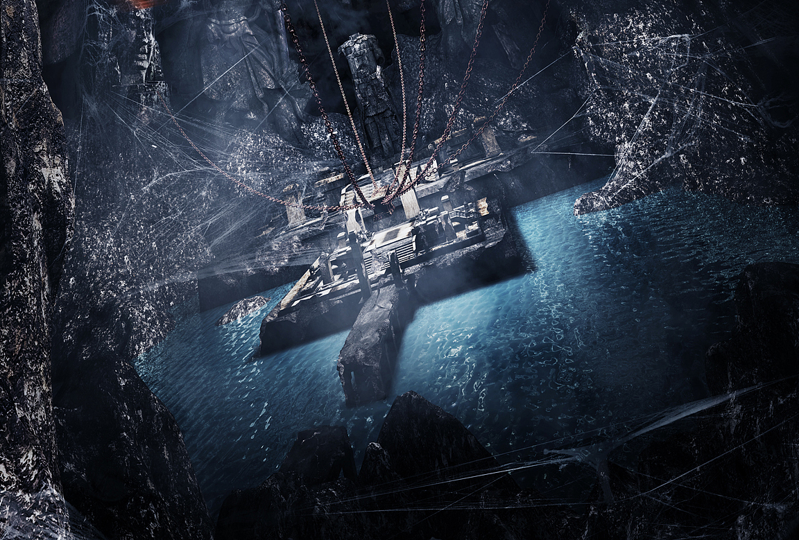 电影《谜巢》逃出生天版先导海报（图ZMTAwMTIxMDI4） - 海报 - 站酷设计师茶尔Char原创素材 - 站酷ZCOOL