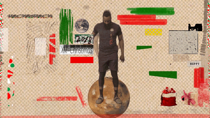 Merry Christams and happy everyday—James Harden