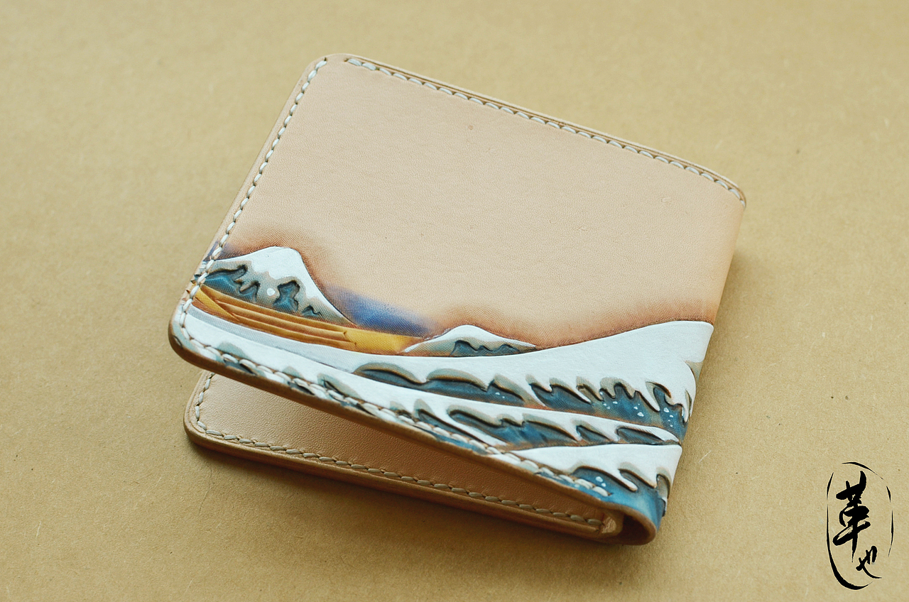 【革也GEYE】浮世绘特别版Special Edition - 神奈川冲浪里彩染