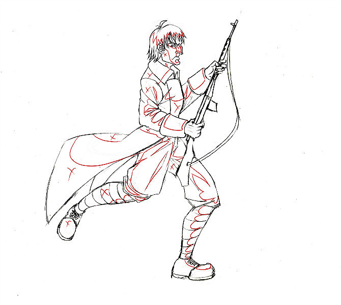 2011毕业设计<白桦林>动画设定.