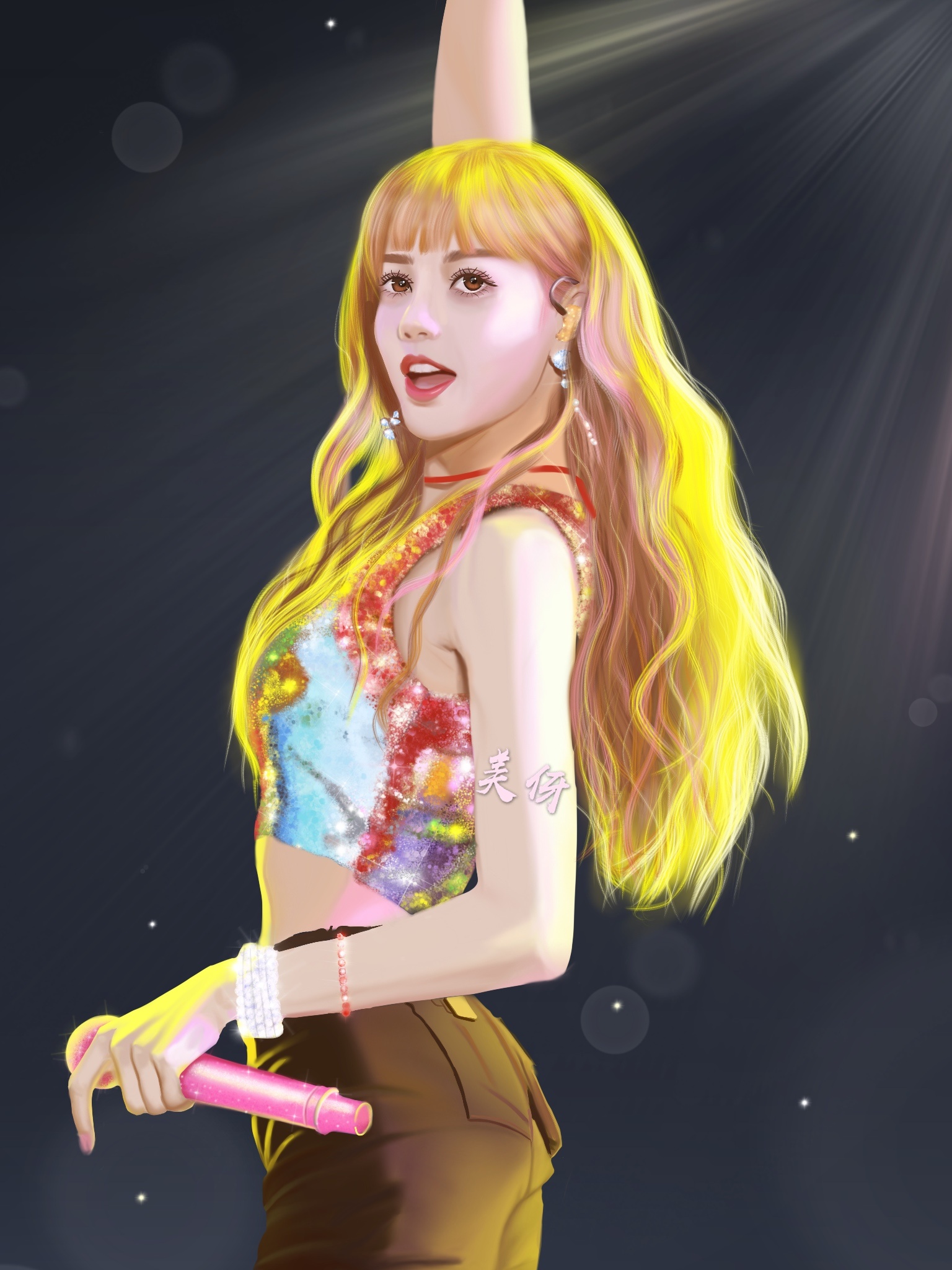 lisa|插画|插画习作|美伢姐姐 - 原创作品 - 站酷 (zcool)