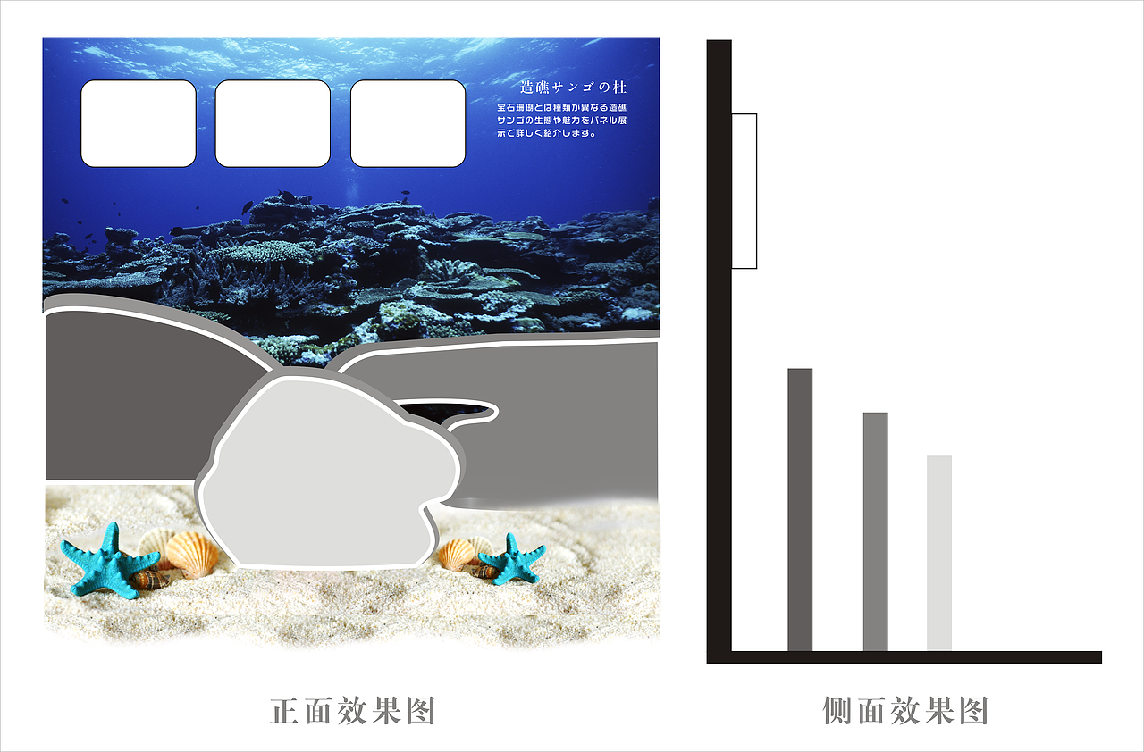 红珊瑚文化知识宣传推广 展示架设计制作 红珊瑚首饰 宝石珊瑚生长环境/种类 by万奇包装·设计（图ZMzI0NDg5NzY=） - 其他平面 - 站酷设计师啊嘉原创素材 - 站酷ZCOOL