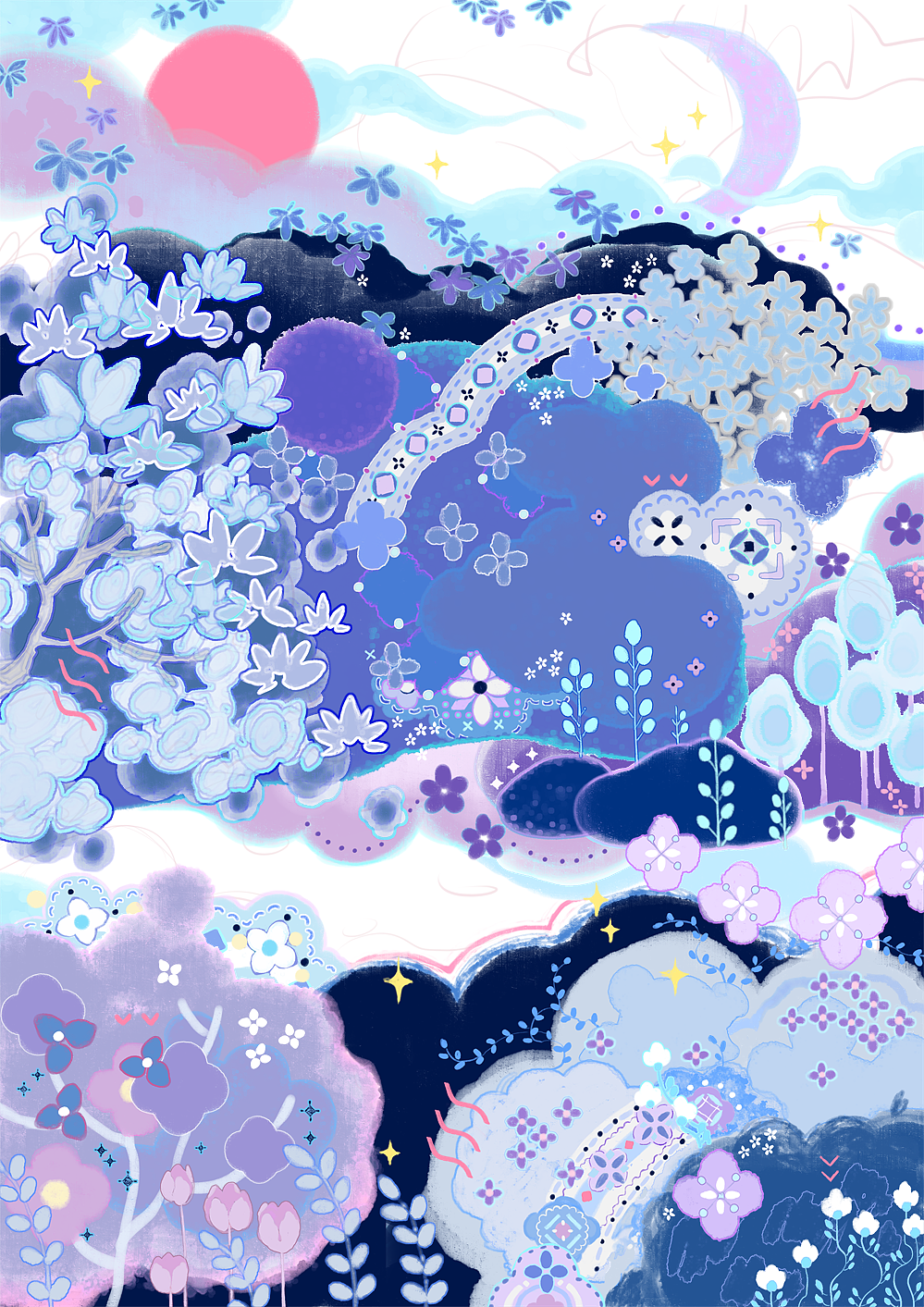 人造乐园（图ZMzUyMDA2NDAw） - 艺术插画 - 站酷设计师吹波波大鱼大肉原创素材 - 站酷ZCOOL