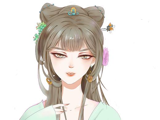 美人（个人主页-ZMjc0MzUyOTI=） - 创作习作 - 站酷设计师遇见小胖原创素材 - 站酷ZCOOL