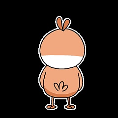 微信表情麻雀喳喳_hilina-站酷zcool