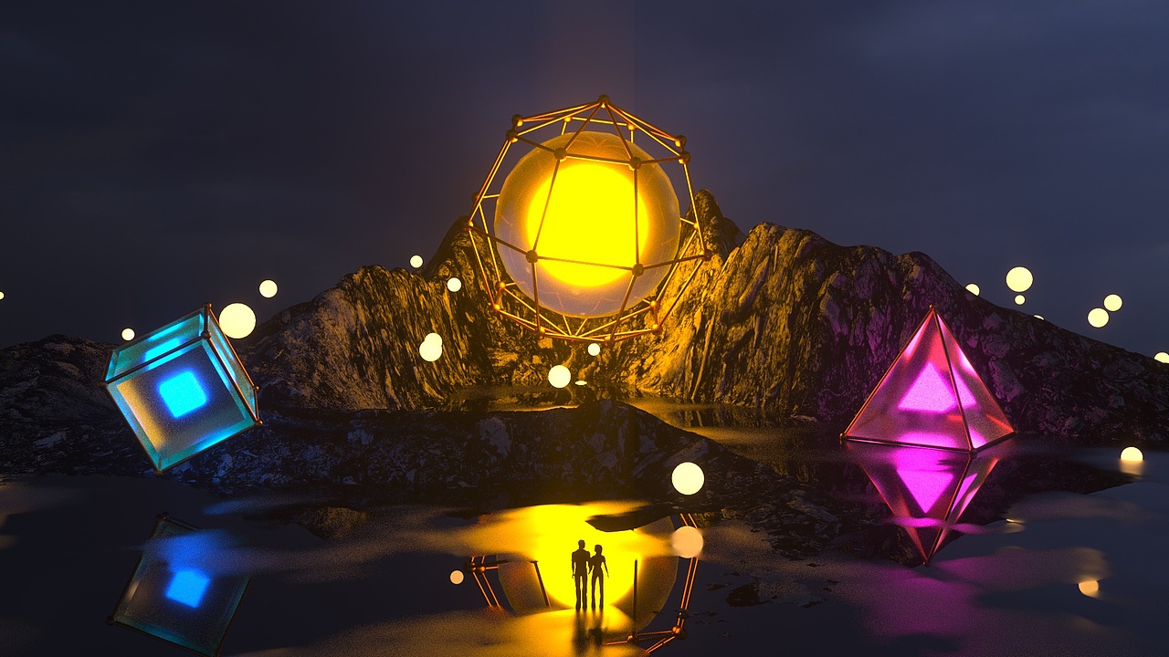 《月影》灯光练习作品