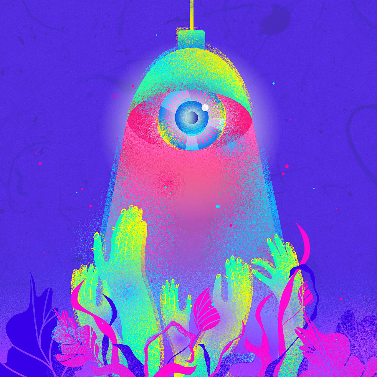 瞳-联想插画练习