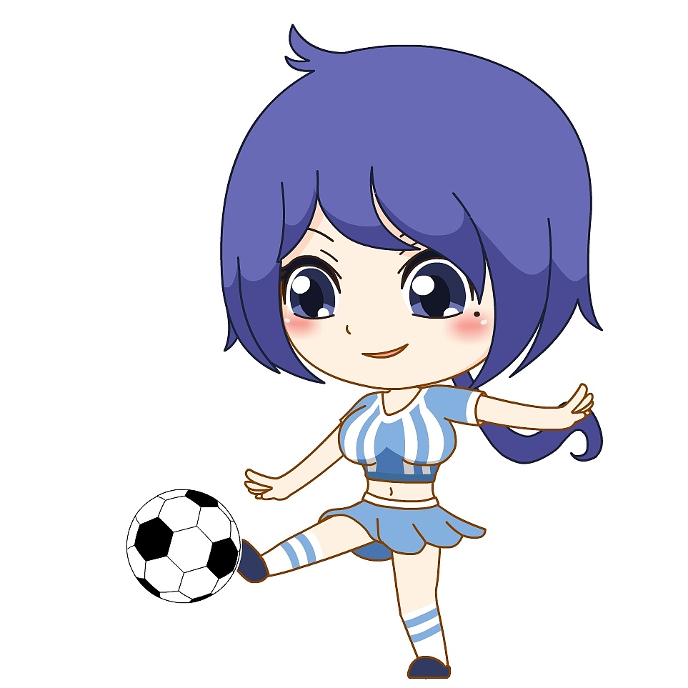 肖小月原创动漫ip—闪亮足球宝贝